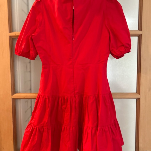 INA RED FUN FLIRTY DRESS! Size Medium - Picture 2 of 2